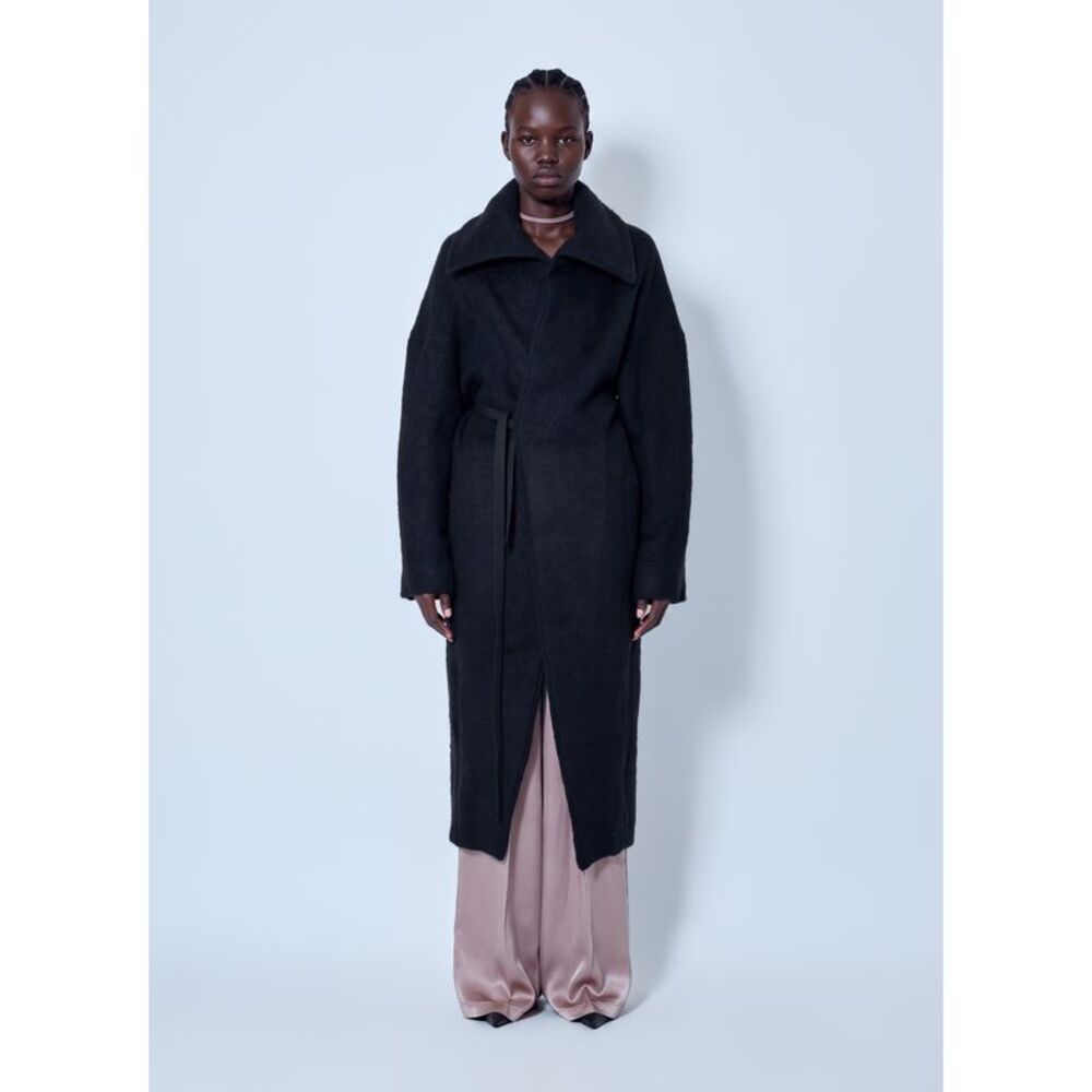 Rick Owens Women Dracucollar Belted Coat